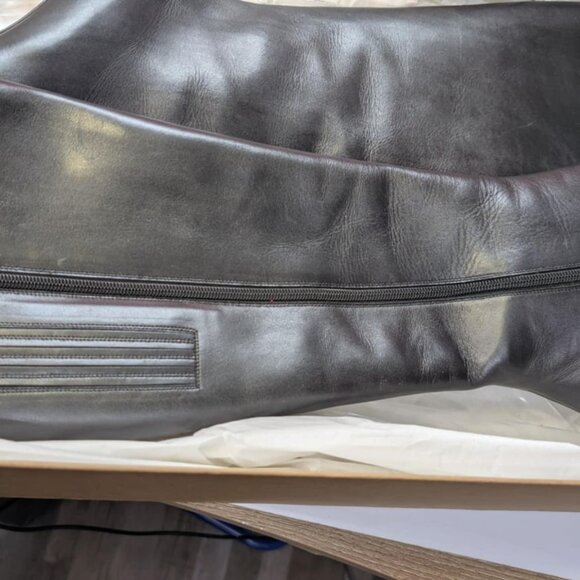 Christian Louboutin Black Leather Tall Boots - Picture 10 of 12